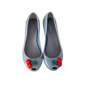Melissa Blue cherry shoes size 1